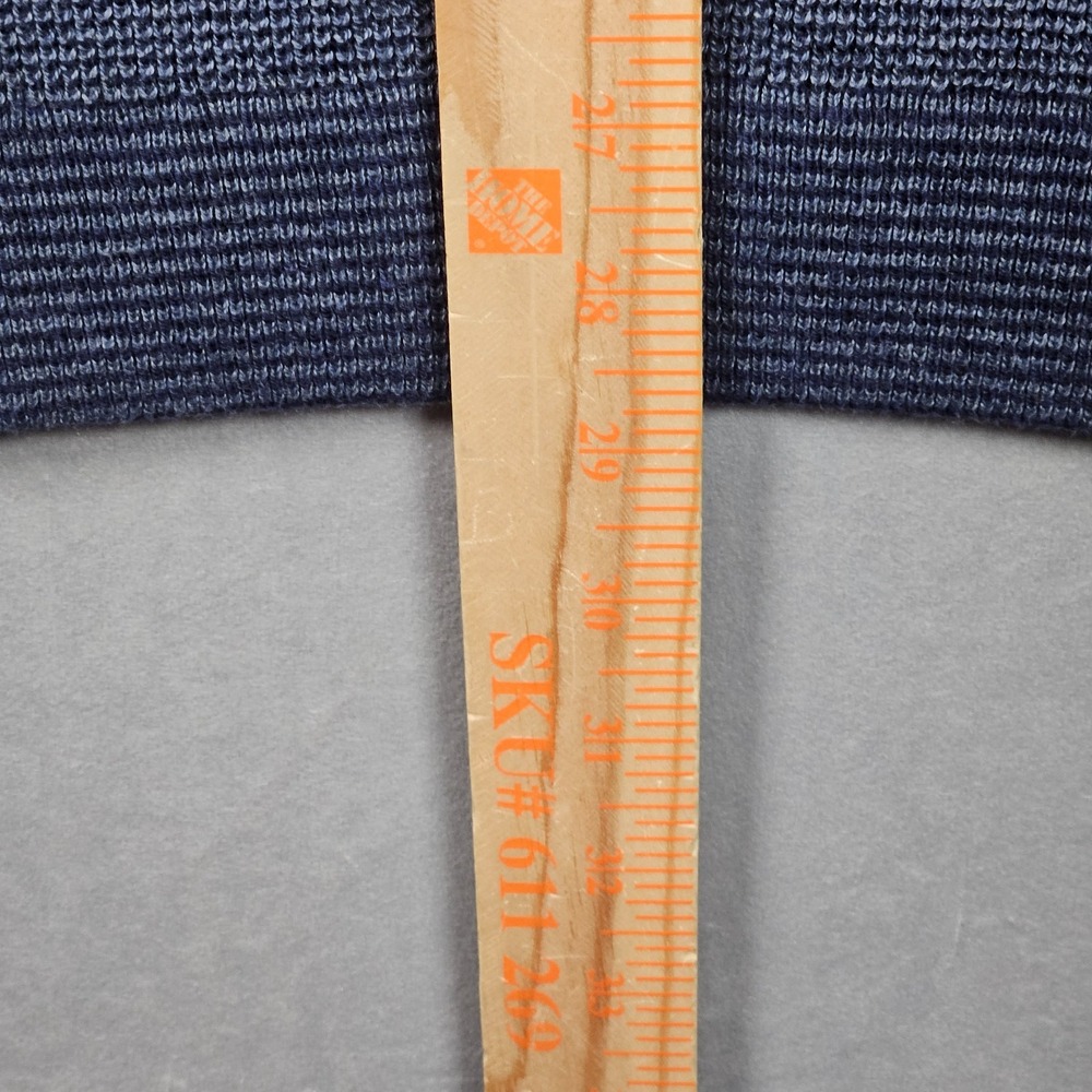 Southern Tide Sweatshirt Mens XL Blue Bailer Jade 1/4 Zip Waffle Knit Outdoor - Picture 6 of 11